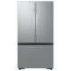 Samsung - Bespoke AI 32 cu. ft. Mega Capacity 3-Door French Door Refrigerator with Auto Ice Maker - Stainless Steel