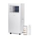 TCL - 250 Sq. Ft. 6,000 BTU Smart Portable Air Conditioner 3-in-1 with AC, Fan & Dehumidifier - White