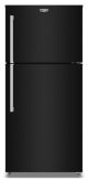 Maytag - 19 Cu. Ft. Top-Freezer Refrigerator with Garage Mode - Black
