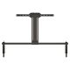 Sanus - Height-Adjustable TV Soundbar Mount Designed for Sony BRAVIA Theater Bar 8 & Bar 9 TV Soundbar Mount