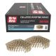 Grip-Rite 7/8 in. x 0.120 in. 15¬∞ Wire Collated Electrogalvanized Smooth Shank Coil Roofing Nails 7200 per Box