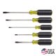 Klein Tools 5-Piece Assorted Screwdriver Set- Cushion Grip Handles