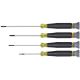 Klein Tools 4-Piece Electronics Screwdriver Set- Cushion Grip Handles