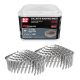 Grip-Rite 1-1/4 in. x 0.120 in. 15¬∞ Wire Collated 304 Stainless Steel Ring Shank Coil Roofing Nails 600 per Box