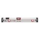 Kapro 24 in. Heavy Duty Magnetic Aluminum Box Level with Optivision and Plumb Site