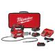 Milwaukee M18 18V Lithium-Ion Cordless 2-Speed Grease Gun 2 Battery Kit with M18 2.0 Ah Compact Battery