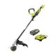 RYOBI 40V Lithium-Ion Cordless Attachment Capable String Trimmer - 2.6 Ah Battery and Charger Included