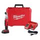 Milwaukee M18 18V Lithium-Ion Cordless 3/8 in. 2-Speed Right Angle Impact Wrench Kit W/(1) 1.5Ah Batteries, Charger, Hard Case