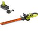 RYOBI ONE+ 18V 22 in. Cordless Battery Hedge Trimmer with 1.5 Ah Battery and Charger