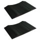 Park Smart Solid PVC 10 in. Wide Large Vehicle Tire Saver Ramps (Set of 2)