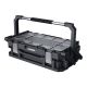 Husky Connect Stackable Portable Cantilever 22 Removable Compartment Small Tool and Parts Organizer With Steel Handle