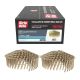 Grip-Rite 1-1/4 in. x 0.120 in. 15¬∞ Wire Collated Electrogalvanized Smooth Shank Coil Roofing Nails 7200 per Box