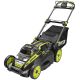 RYOBI 20 in. 40V Brushless Lithium-Ion Cordless Battery Self Propelled Lawn Mower with 5.0 Ah Battery and Charger Included