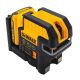 DEWALT 12V MAX Lithium-Ion 100 ft. Green Self-Leveling 2-Spot and Cross Line Laser, 2.0Ah Battery, Charger, and TSTAK Case