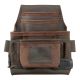 Graintex 10-Pocket Oil Tanned Leather Nail and Tool Pouch