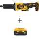DEWALT 20V MAX Cordless Brushless 1-1/2 in. Variable Speed Die Grinder and (1) 20V MAX Premium Lithium-Ion 5.0Ah Battery