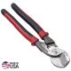 Klein Tools Journeyman High Leverage Cable Cutter with Stripping