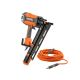 RIDGID Pneumatic 21-Degree 3-1/2 in. Round Head Framing Nailer with 1/4 in. 50 ft. Lay Flat Air Hose
