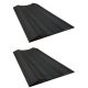 Park Smart 30 in. Long Tire Saver Ramps, Extra wide set accommodates dually tires, for Large Vehicles, Made of Solid PVC (Set of 2)
