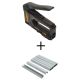 DEWALT Carbon Fiber Stapler/Tacker and 3/8 in. Heavy-Duty Staples (5000 Pack)