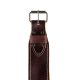 BUCKET BOSS Tapered Leather Work Tool Belt Adjustable Size (Waists 40 in. - 54 in.)