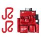 Milwaukee Lineman's Compact Aerial Tool Apron with 2 in. Bucket Hooks