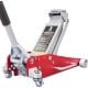 Big Red 3-Ton Low-Profile Aluminum and Steel Floor Jack with Dual Piston Speedy Lift