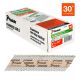 Paslode 2 in. x 0.113 Round Drive 30-Degree Steel Galvanized Ring Shank Paper Tape Framing Nails (750 per Box )