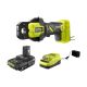 RYOBI ONE+ 18V Cordless PEX Crimp Ring Press Tool and 2.0 Ah Compact Battery and Charger Starter Kit
