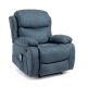 Noble House Wrens Charcoal Heated Massage Recliner