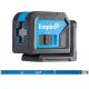Empire 75 ft. Green Self-Leveling Cross Line Laser Level with 48 in. to 78 in. True Blue Extendable Box Level (2-Piece)