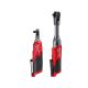 Milwaukee M12 FUEL 12V Lithium-Ion Brushless Cordless High Speed 3/8 in. Ratchet w/M12 FUEL 12V 3/8 in. Extended Reach Ratchet