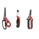 Crescent Pro Cutting Scissors, Utility Scissors and Folding Utility Knife Tool Set (3-Piece)