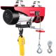 VEVOR Electric Wire Hoist 2000 lbs. Remote Control Winch Overhead Crane 110-Volt for Factories Warehouse Construction Building