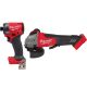 Milwaukee M18 FUEL 18-Volt Lithium-Ion Brushless Cordless 1/4 in. Hex Impact Driver and 4-1/2 in./5 in. Grinder with Paddle Switch