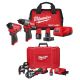 Milwaukee M12 12-Volt Lithium-Ion Force Logic Cordless Press Tool Kit (3 Jaws Included) with M12 Fuel Combo Kit