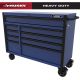 Husky Heavy-Duty 52 in. W x 20 in. D 9-Drawer Matte Blue Rolling Tool Cabinet