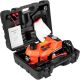 VEVOR Electric Jack 5 T Electric Car Jack 12 Volt DC 11023 lbs. Scissor Jack with LED Flashlight All in One
