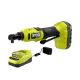 RYOBI ONE+ 18V HP Brushless Cordless 3/8 in. High Speed Ratchet Kit with 2.0 Ah Battery and Charger