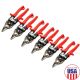 Crescent Wiss 9-1/4 in. Compound Action Straight, Left and Right Cut Bulldog Aviation Snip (6-Piece)
