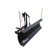 SNOWBEAR Pro Shovel 88 in. Snow Plow for 2 in. Front Mounted Receiver with Actuator Lift System