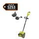RYOBI ONE+ 18V 10 in. Cordless Electric Snow Shovel with 4.0 Ah Battery and Charger