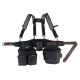 Husky Framers 2-Bag Work Tool Belt with Suspenders