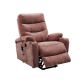 CSC DECOR INC Rose Fabric Electric Power Lift Recliner Chair with Massage and Heat