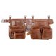 Graintex 18-Pocket Framers Professional Tool Belt with Ambassador Series Top Grain Leather