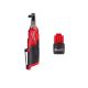 Milwaukee M12 FUEL 12-Volt Lithium-Ion Brushless Cordless High Speed 3/8 in. Ratchet w/CP High Output 2.5 Ah Battery Pack