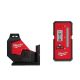 Milwaukee M12 12 Volt Lithium Ion Cordless Green 360 Degree Single Plane Laser Level with 165 ft. Laser Detector