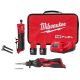Milwaukee M12 FUEL 12V Lithium-Ion Brushless Cordless 1/4 in. Straight Die Grinder Kit w/M12 Soldering Iron
