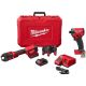 Milwaukee M18 18V Lithium-Ion Cordless Short Throw Press Tool Kit and M18 FUEL 18V Lithium-Ion Cordless 1/4 in Hex Impact Driver