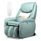 Costway Green Full Body SL Track Faux Leather Zero Gravity Massage Chair with Pillow Reversible Footrest Heat